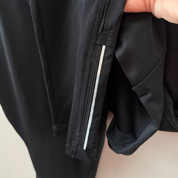 Karrimor Black Running Tights With Zippered Pockets & Reflective Stripes Activew - Picture 5 of 6